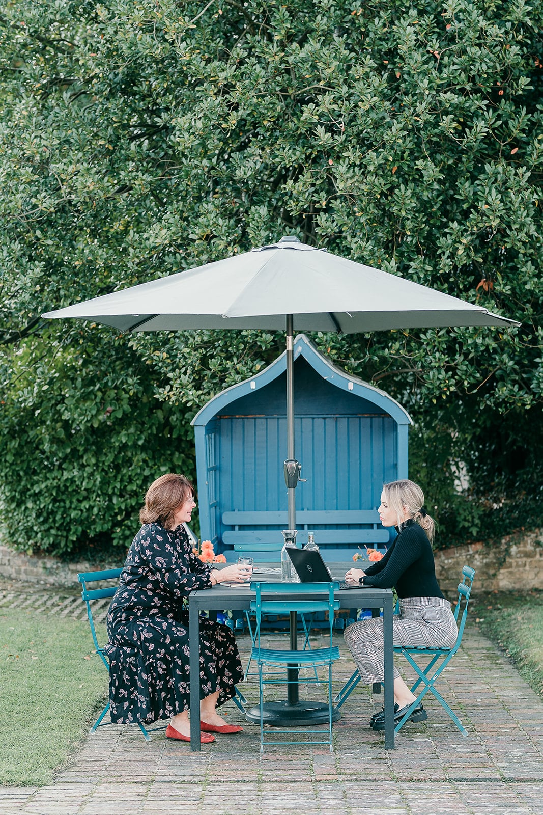 Spacious, private garden at Parallel House serviced office in Guildford - ideal for breaks and meetings.